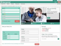 Desktop screenshot for geneanet.org
