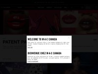Desktop screenshot for maccosmetics.ca