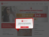 Desktop screenshot for redpocket.com