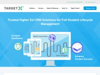 Desktop screenshot for targetx.com