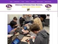 Desktop screenshot for denhamspringshs.org
