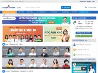 Desktop screenshot for tuyensinh247.com