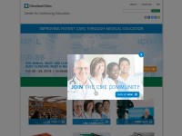 Desktop screenshot for clevelandclinicmeded.com