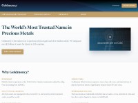 Desktop screenshot for goldmoney.com