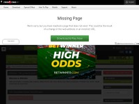 Desktop screenshot for btfodds.com