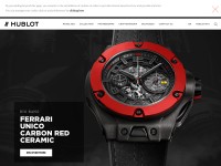 Desktop screenshot for hublot.com
