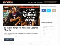 Desktop screenshot for basketballforcoaches.com
