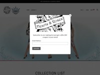 Desktop screenshot for heartsandrosesclothing.com
