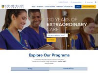 Desktop screenshot for chamberlain.edu