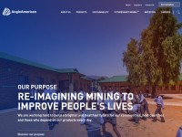 Desktop screenshot for angloamerican.com