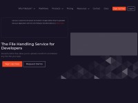 Desktop screenshot for filestack.com