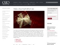 Desktop screenshot for cato.org