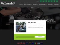 Desktop screenshot for biggreenegg.com