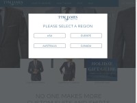 Desktop screenshot for tomjames.com