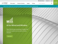 Desktop screenshot for juniper.net