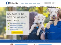 Desktop screenshot for petinsurance.com