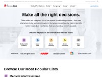 Desktop screenshot for theseniorlist.com