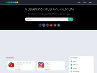 Desktop screenshot for modapkpr.com