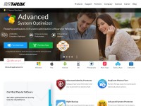 Desktop screenshot for systweak.com