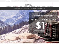 Desktop screenshot for justfab.com