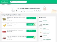 Desktop screenshot for couponawk.com