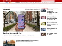 Desktop screenshot for pcworld.es