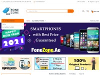 Desktop screenshot for fonezone.ae