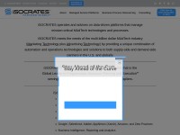 Desktop screenshot for isocrates.com