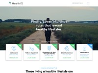 Desktop screenshot for healthiq.com