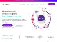 Desktop screenshot for huggy.io