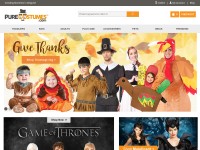 Desktop screenshot for purecostumes.com