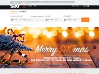 Desktop screenshot for sixt.de