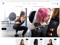 Desktop screenshot for gymshark.com