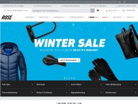 Desktop screenshot for rosebikes.de