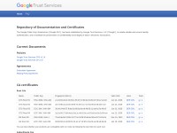 Desktop screenshot for pki.goog