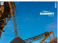 Desktop screenshot for summit-materials.com