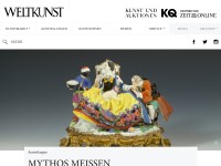 Desktop screenshot for weltkunst.de