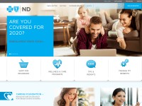 Desktop screenshot for bcbsnd.com