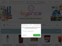 Desktop screenshot for byprice.com