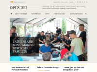 Desktop screenshot for opusdei.org