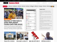 Desktop screenshot for businessworldghana.com