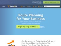 Desktop screenshot for route4me.com