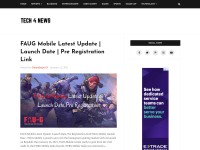 Desktop screenshot for tech4newstech.blogspot.com