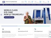 Desktop screenshot for theeyefoundation.com