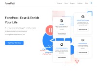 Desktop screenshot for fonepaw.com