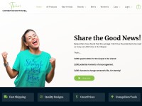 Desktop screenshot for thrivechristianapparel.com