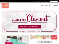 Desktop screenshot for stampinup.com
