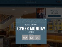 Desktop screenshot for charleshotel.com