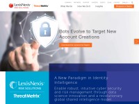 Desktop screenshot for threatmetrix.com