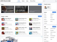 Desktop screenshot for apkyolo.com
